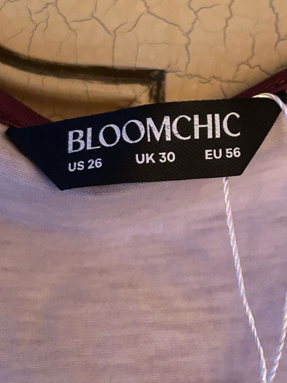 BloomChic Burgundy Ombre Long Sleeve Dress - Picture 10 of 10
